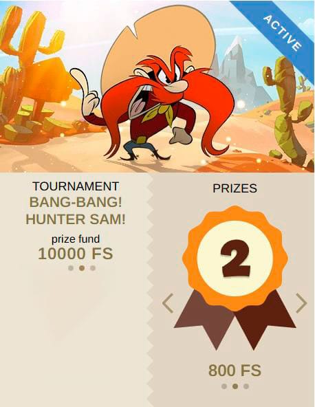 tournament bang bang hunter beep casino